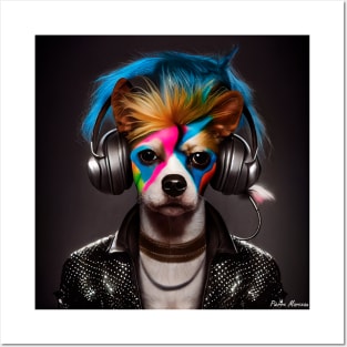 Dog DJ Posters and Art